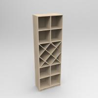 Стеллаж винный с ячейками ВВП-6