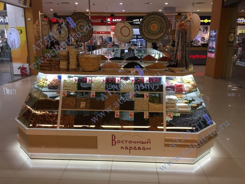 Островной павильон сухофрукты в ТРЦ «Торговый Квартал»